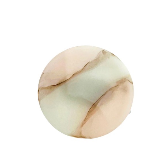 Isabel Marant NWOT Round Resin Cuff Bracelet in Pink - Picture 3 of 9